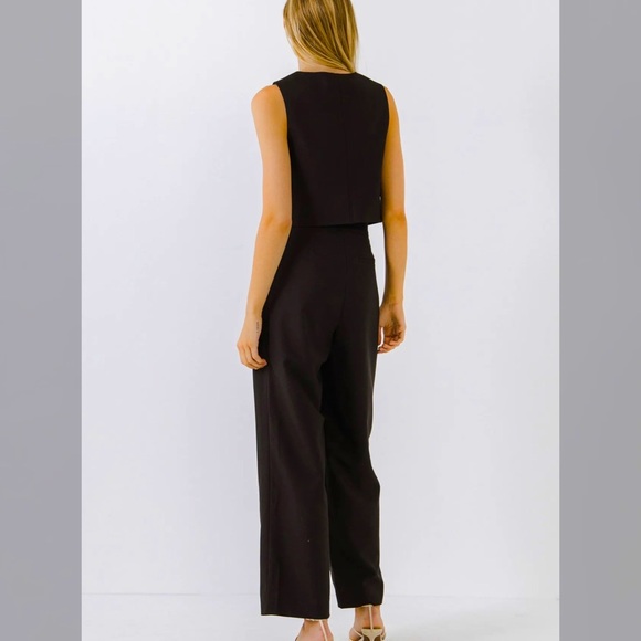 Endless Rose Black Vest - Size Large - Picture 8 of 8